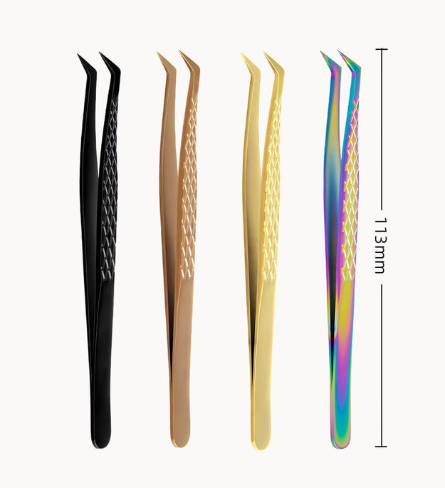 7-Shaped Eyelash Tweezers