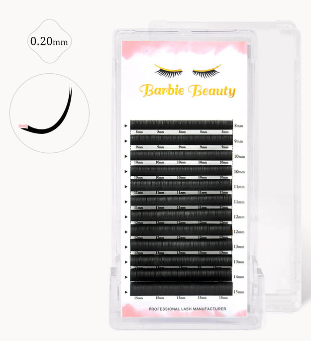 Ellipse Soft Flat Eyelash Extensions 0.20mm