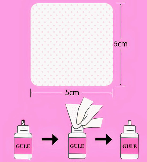 Glue Cleaning Wipes 200pcs