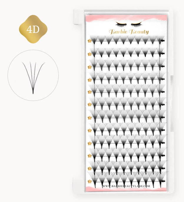 High Quality Promade Fans Pointy Base Lashes 4D