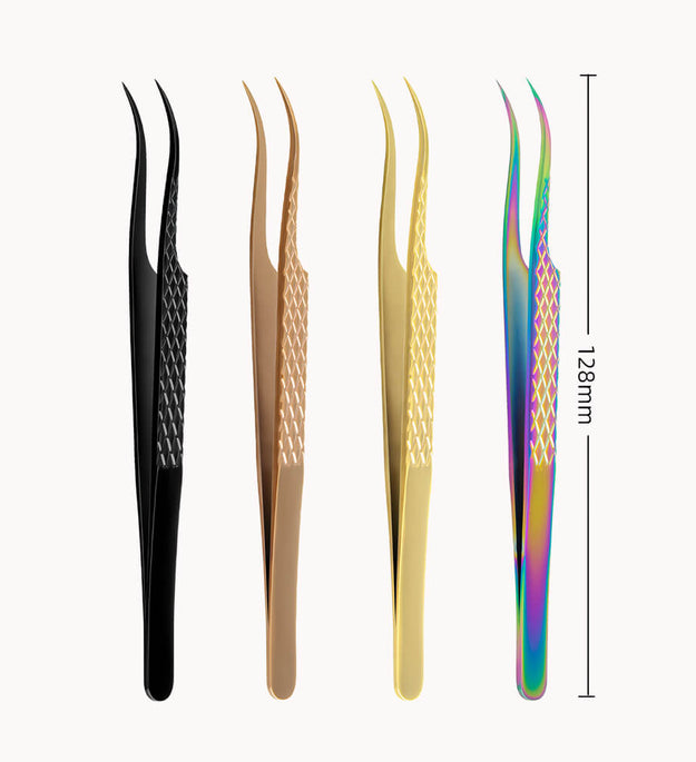 Small Curvature Volume Lash Tweezers