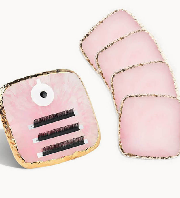 Square Resin Agate Stone