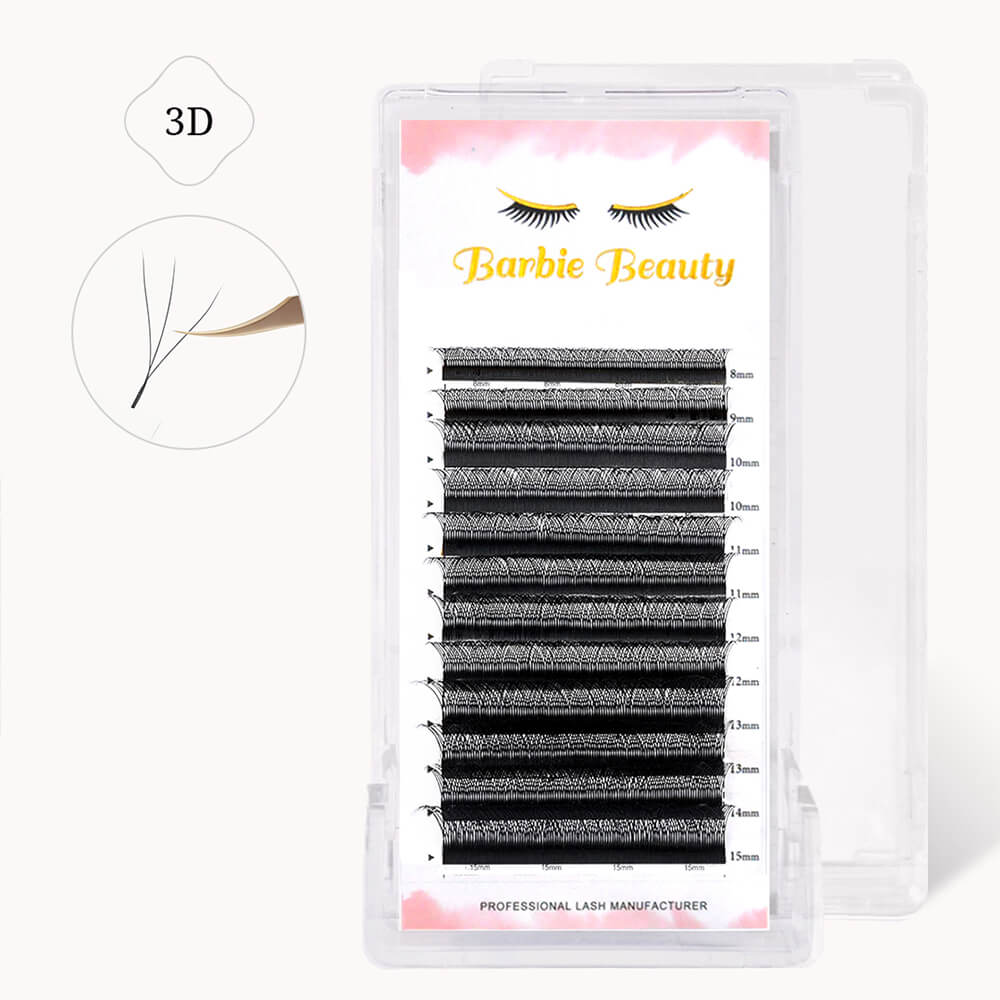 W Wimpernverlängerung 3D