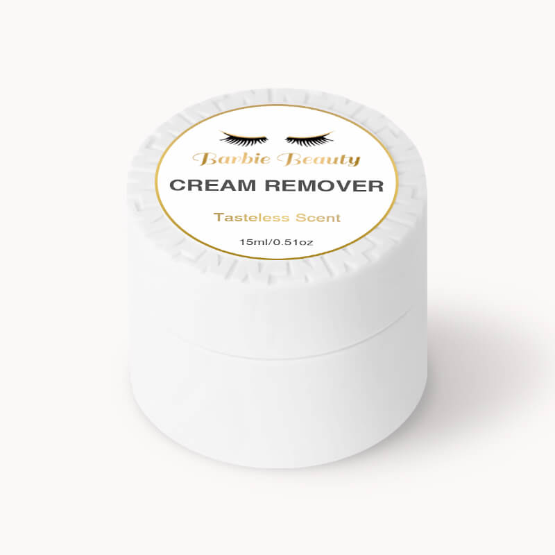 Crème démaquillante pour extensions de cils
