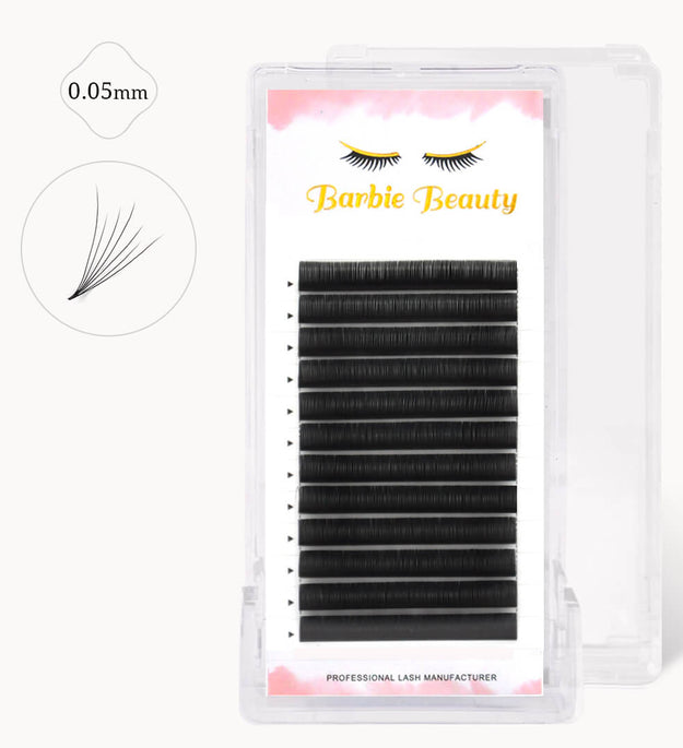 Camellia Eyelash Extensions Individual Lashes 0.05mm