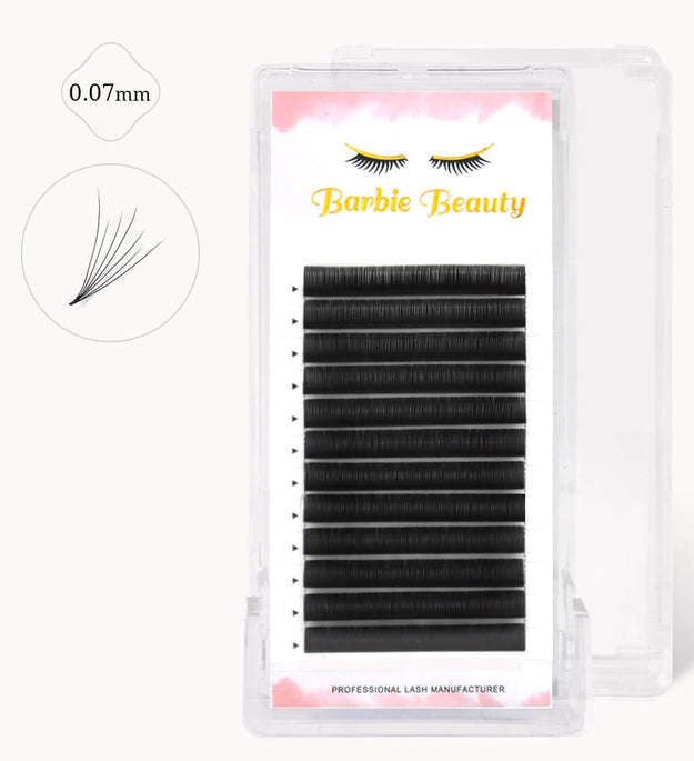 Camellia Eyelash Extensions Individual Lashes 0.07mm