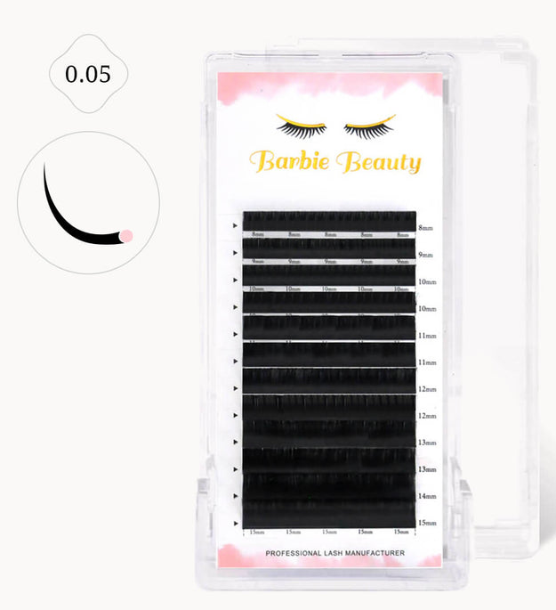 Classic Lash Extensions 0.05mm