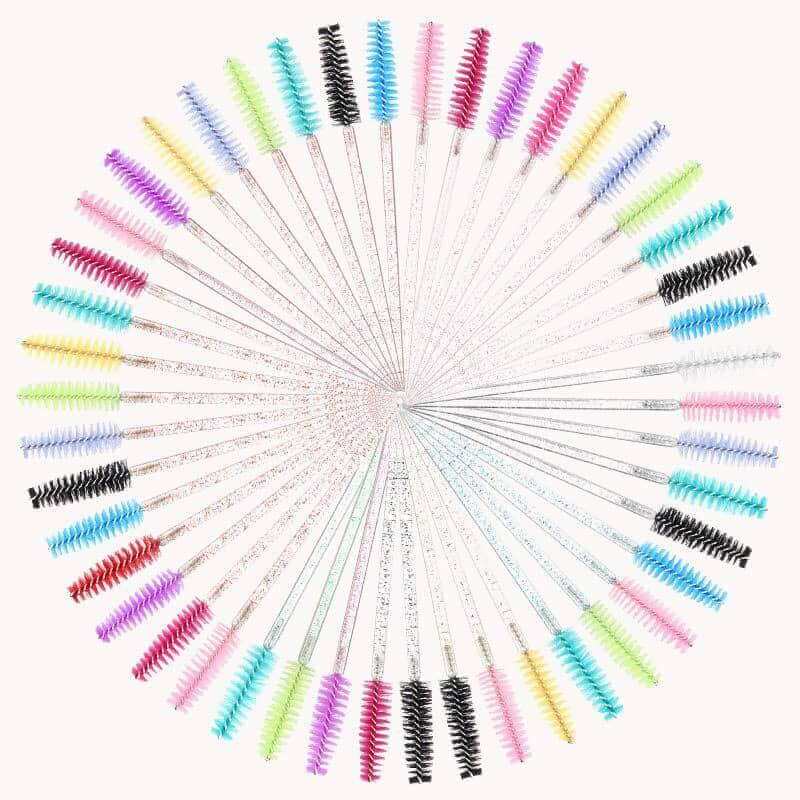 Disposable Glitter Mascara Wands Brush(50pcs)