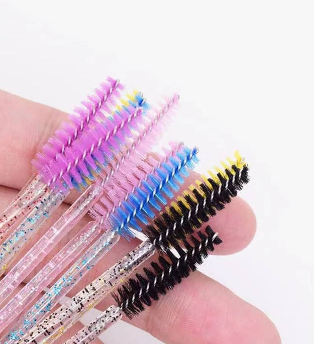 Disposable Glitter Mascara Wands Brush(100pcs)