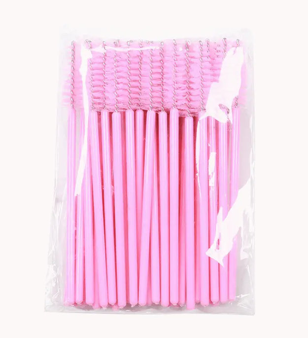 Einweg-Mascara-Bürste aus Nylon (50 Stück)