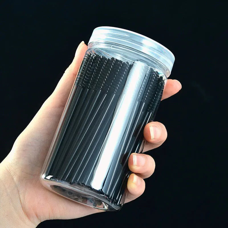 Einweg-Mascara-Bürste aus Nylon (100 Stück)