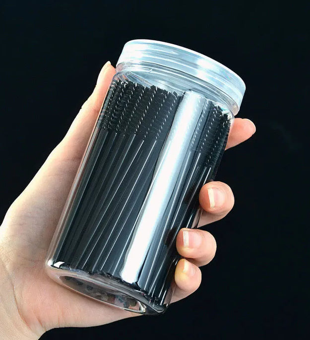 Einweg-Mascara-Bürste aus Nylon (100 Stück)