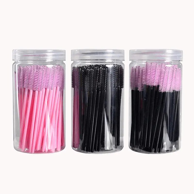 Einweg-Mascara-Bürste aus Nylon (100 Stück)