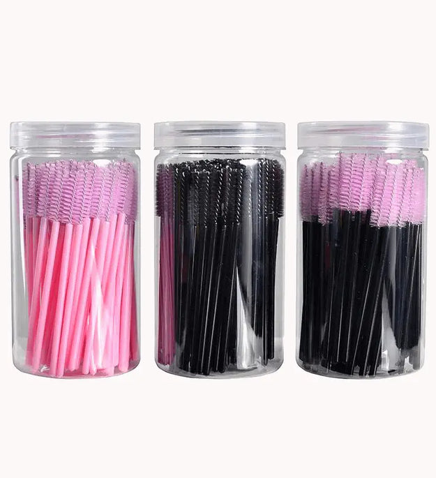 Einweg-Mascara-Bürste aus Nylon (100 Stück)