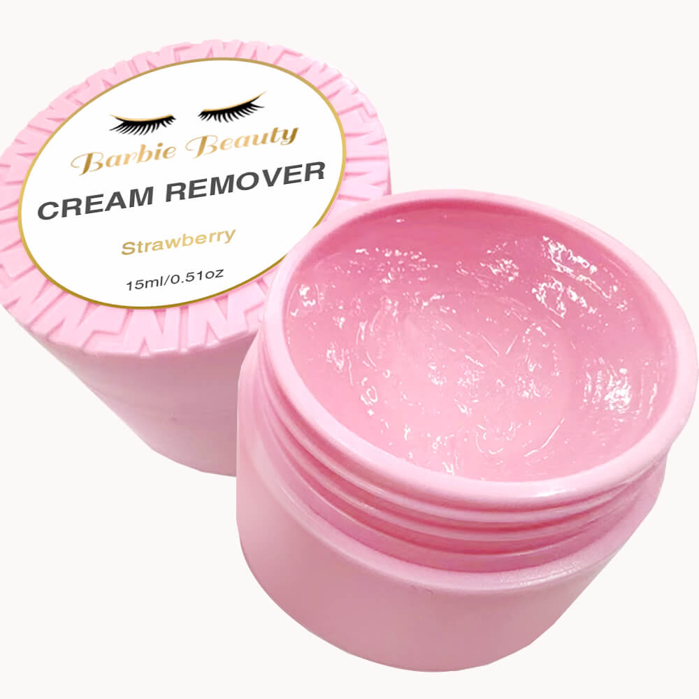 Crème démaquillante pour extensions de cils
