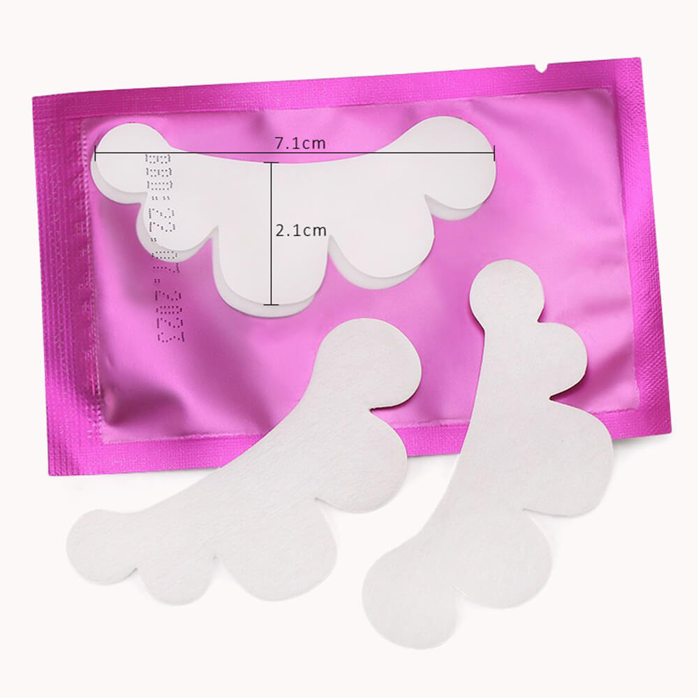 Fusselfreie Flower Hydrogel-Augenpads