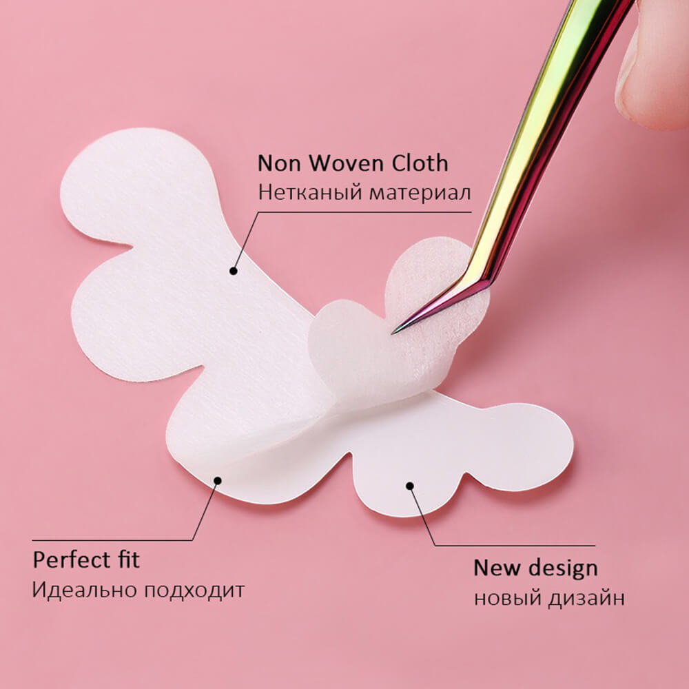 Fusselfreie Flower Hydrogel-Augenpads