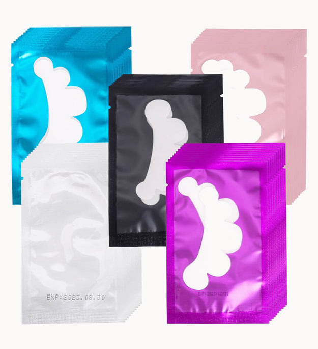 Fusselfreie Flower Hydrogel-Augenpads