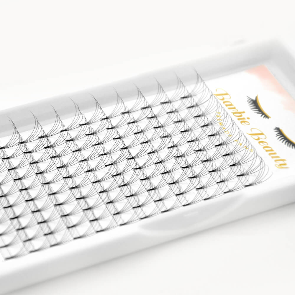 High Quality Promade Fans Flat Base Lashes 12D