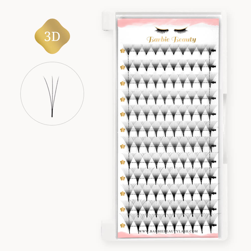 Hochwertige Promade Fans Pointy Base Lashes 3D