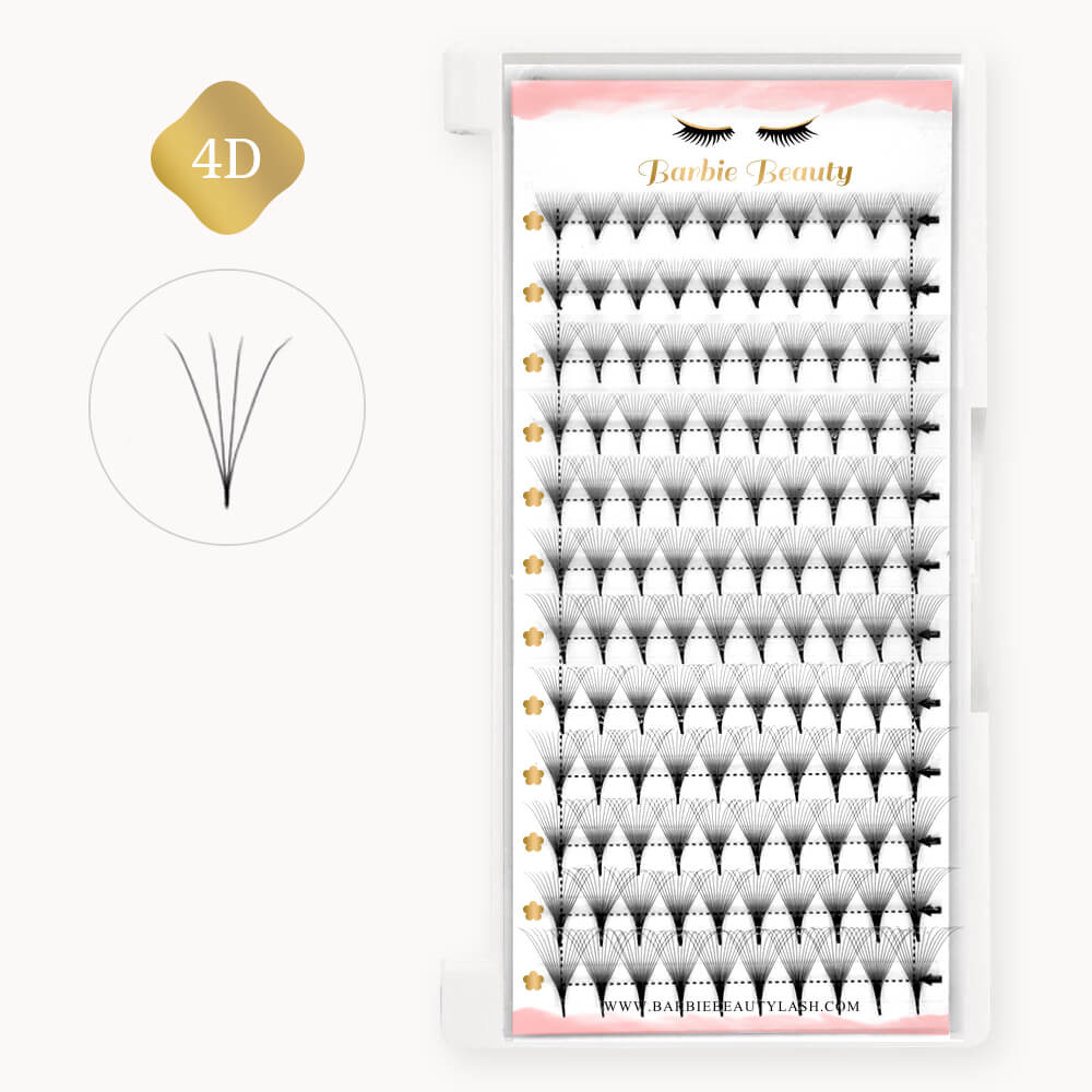Hochwertige Promade Fans Pointy Base Lashes 4D