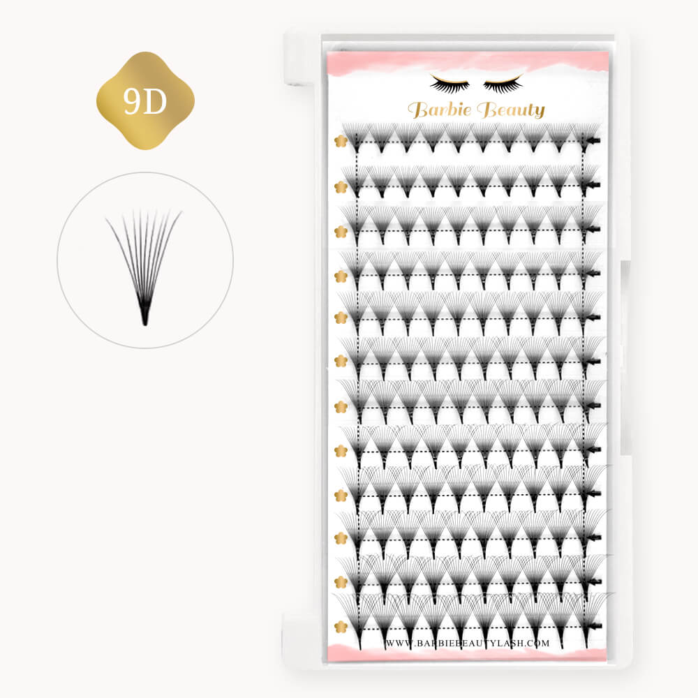 Hochwertige Promade Fans Pointy Base Lashes 9D