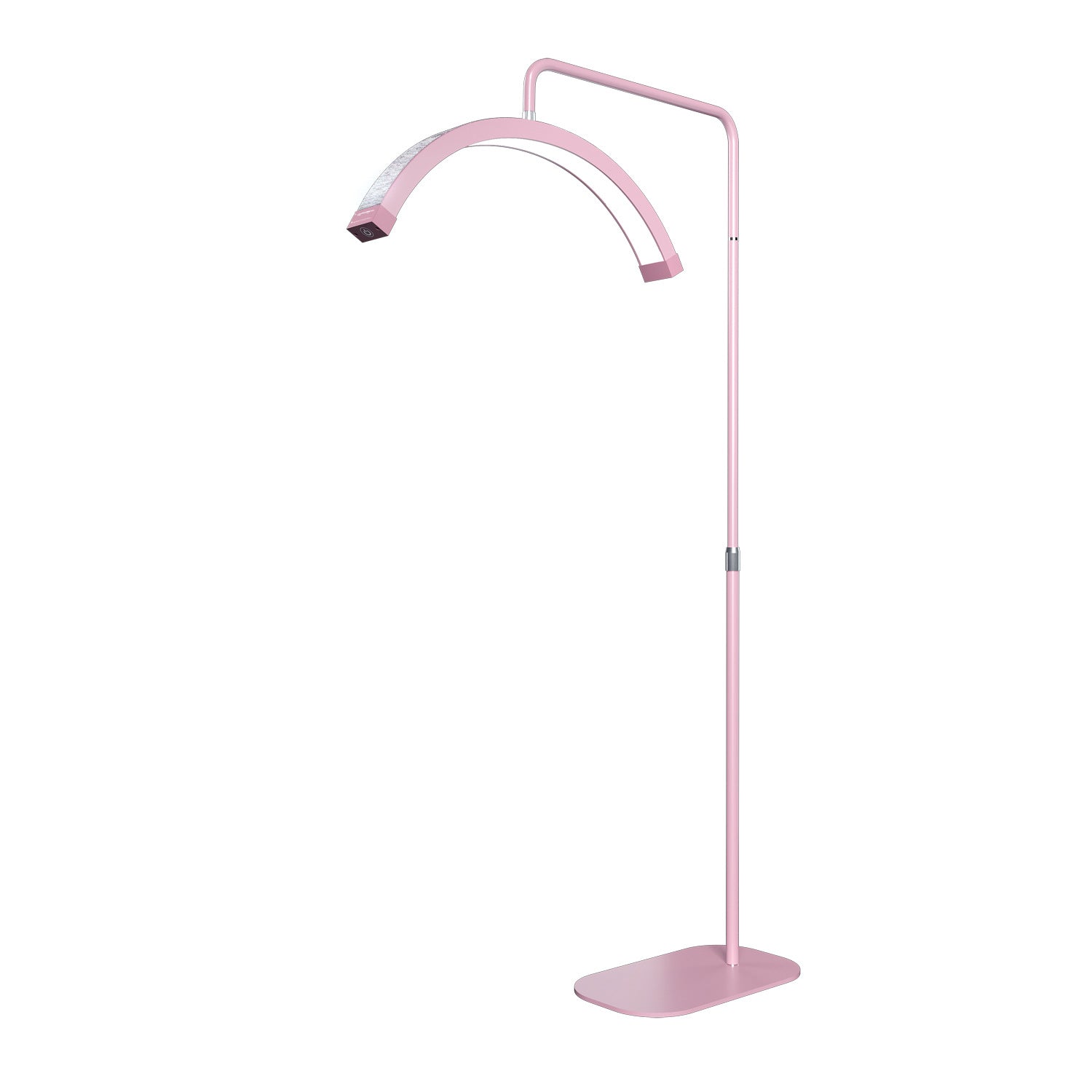 Beauty LED Half-Moon Floor Lamp with Diamond Accents