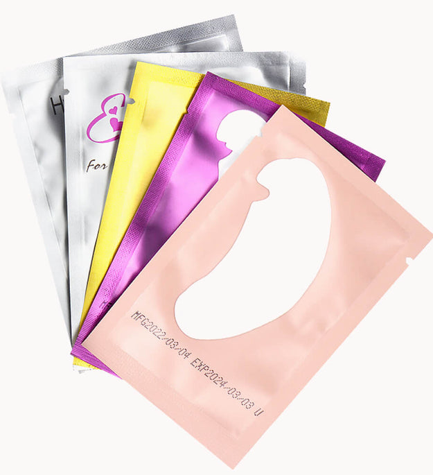 Pre-cut Eye Gel Pads Lint Free (50 pairs)