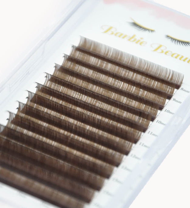 dark brown lashes extensions 0.03mm